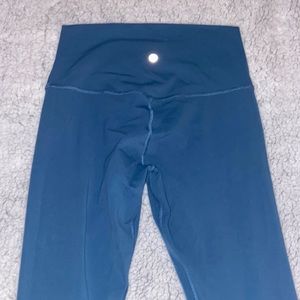 Blue Lululemon Align Leggings